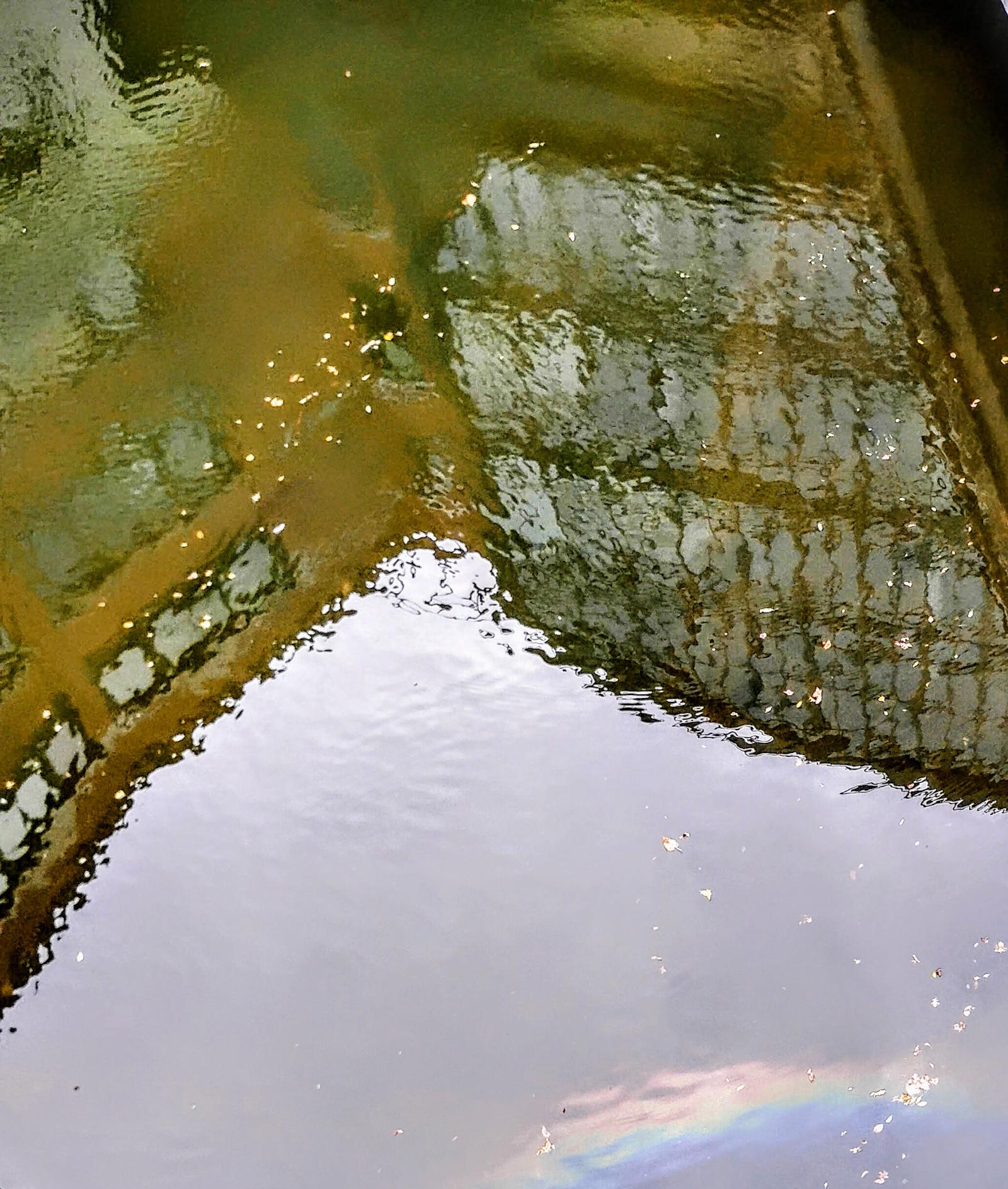 Cliffs of Memory - Providence Place Mall reflected in water